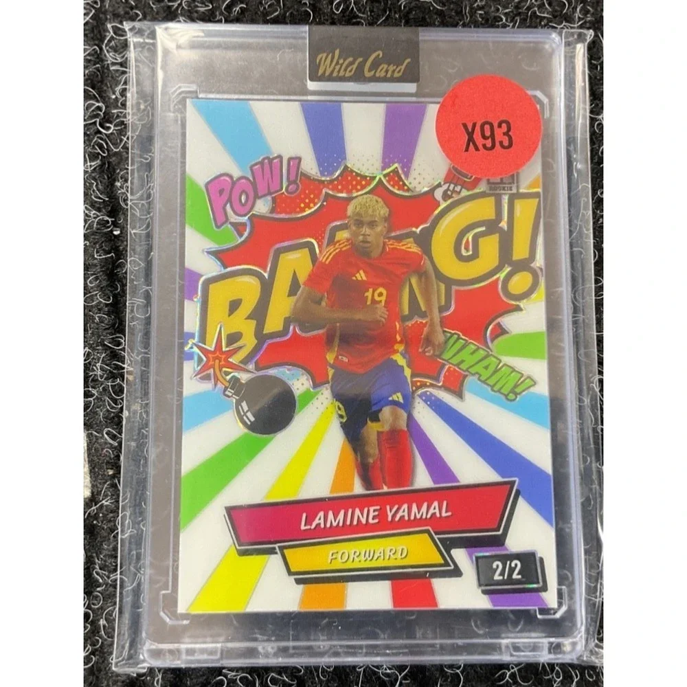 Lamine Yamal 2/2 Wild Card Comic SSP Barcelona Low Serial ACBG-LY01